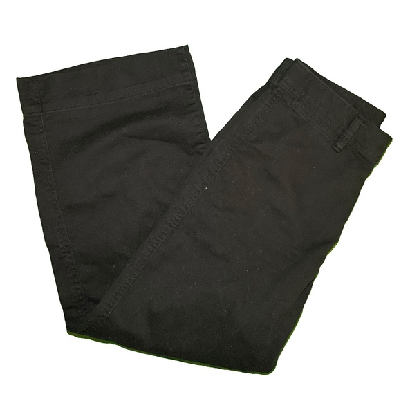 GAP High Rise Wide-Leg Crop Jeans with Washwell in Black - Picture 3 of 4